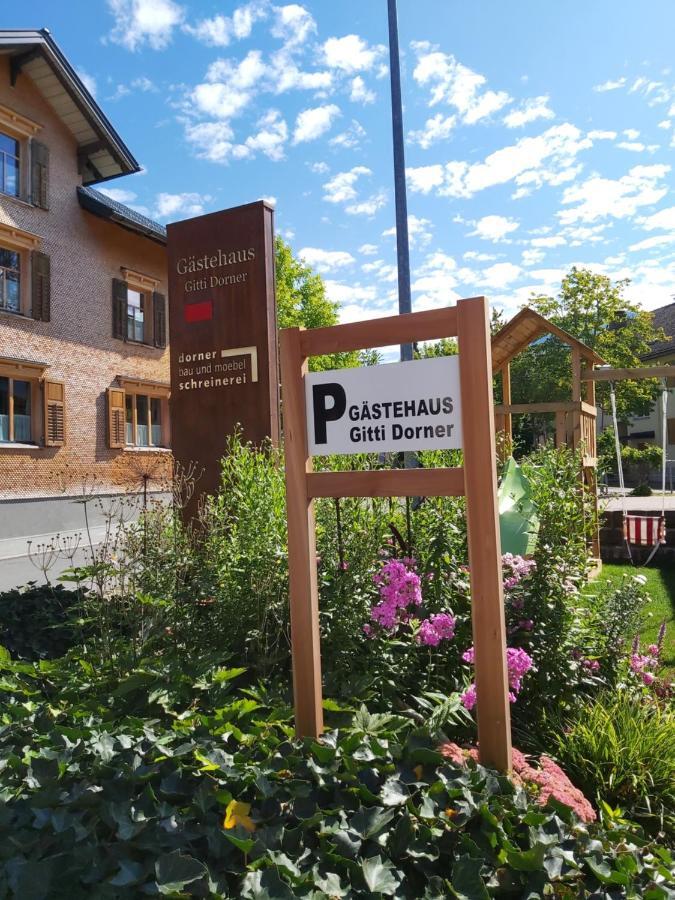 Gaestehaus Gitti Dorner Hittisau Esterno foto